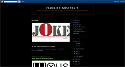 Desktop Screenshot of fluxlistaustralia.blogspot.com