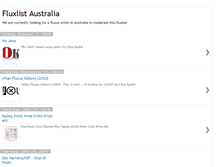 Tablet Screenshot of fluxlistaustralia.blogspot.com