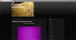 Desktop Screenshot of hardworkproductions.blogspot.com