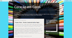Desktop Screenshot of coracaoemcores.blogspot.com