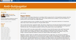 Desktop Screenshot of antisubjugator.blogspot.com