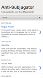 Mobile Screenshot of antisubjugator.blogspot.com