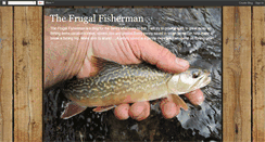 Desktop Screenshot of frugalfisherman.blogspot.com