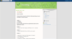 Desktop Screenshot of everything-inevitable.blogspot.com