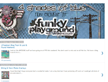 Tablet Screenshot of 4shadesofbluedesigns.blogspot.com