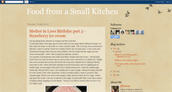 Desktop Screenshot of foodfromasmallkitchen.blogspot.com