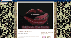 Desktop Screenshot of californiakissstudio.blogspot.com