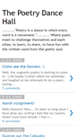 Mobile Screenshot of poetrydancehall.blogspot.com
