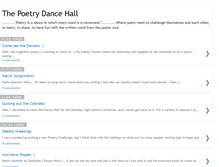 Tablet Screenshot of poetrydancehall.blogspot.com