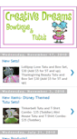 Mobile Screenshot of creativedreamsbowtiqueandtutus.blogspot.com