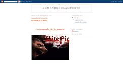 Desktop Screenshot of comandodelamuerte.blogspot.com