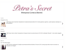 Tablet Screenshot of petrassecret.blogspot.com