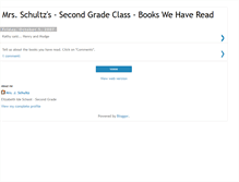 Tablet Screenshot of mrsjanschultz2ndgrade.blogspot.com