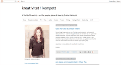 Desktop Screenshot of evelinawahlqvist.blogspot.com