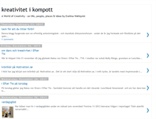 Tablet Screenshot of evelinawahlqvist.blogspot.com