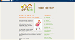 Desktop Screenshot of behappitogether.blogspot.com