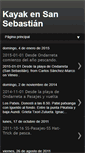 Mobile Screenshot of donostiakayak.blogspot.com