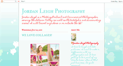 Desktop Screenshot of jordanleighphotography.blogspot.com