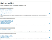 Tablet Screenshot of noticiasarchivel.blogspot.com