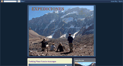 Desktop Screenshot of expediciones-arg.blogspot.com