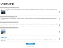 Tablet Screenshot of expediciones-arg.blogspot.com
