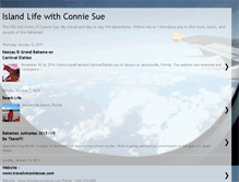 Tablet Screenshot of islandlifewithconniesue.blogspot.com