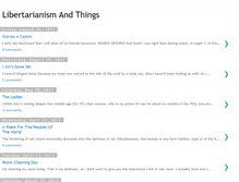 Tablet Screenshot of libertarianismandthings.blogspot.com