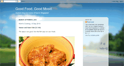 Desktop Screenshot of goodfood-goodmood.blogspot.com