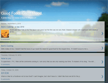 Tablet Screenshot of goodfood-goodmood.blogspot.com