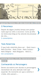 Mobile Screenshot of criacaoeprocesso.blogspot.com