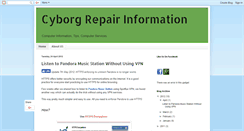 Desktop Screenshot of cyborgrepair.blogspot.com