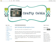 Tablet Screenshot of craftcabin.blogspot.com