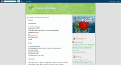 Desktop Screenshot of comersemmedo.blogspot.com