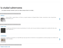 Tablet Screenshot of laziudadsubterranea.blogspot.com