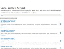 Tablet Screenshot of gomesbusinessnetwork.blogspot.com