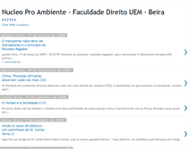 Tablet Screenshot of proambientebeira.blogspot.com