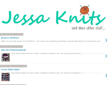 Tablet Screenshot of jessaknits.blogspot.com