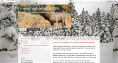 Desktop Screenshot of coloradowild.blogspot.com