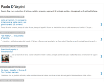 Tablet Screenshot of paolodarpini.blogspot.com