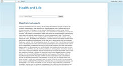 Desktop Screenshot of healthandlifetips.blogspot.com