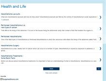 Tablet Screenshot of healthandlifetips.blogspot.com