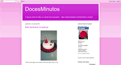 Desktop Screenshot of docesminutos.blogspot.com