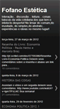 Mobile Screenshot of esteticafofano.blogspot.com