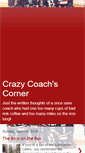 Mobile Screenshot of crazycoach.blogspot.com