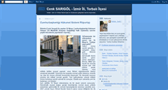 Desktop Screenshot of cenksarigol.blogspot.com