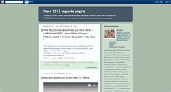 Desktop Screenshot of nave2013.blogspot.com