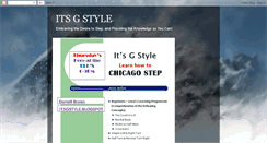 Desktop Screenshot of itsgstyle.blogspot.com