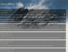 Tablet Screenshot of itsgstyle.blogspot.com