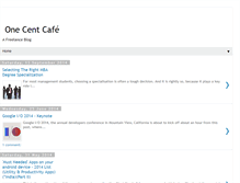 Tablet Screenshot of onecentcafe.blogspot.com