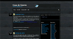 Desktop Screenshot of cosasdecaceres.blogspot.com